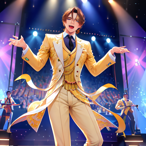 自分に自信がありそうなイケメンアイドル