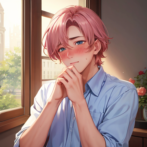 母性本能をくすぐる美青年の赤面