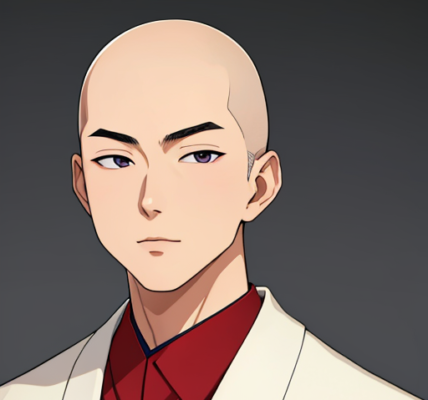 日本男児っぽいイケメン坊主学生