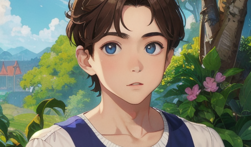 サル顔イケメンの美少年