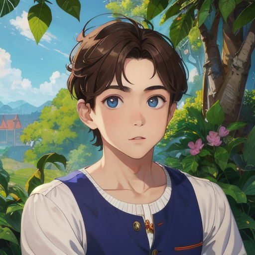 サル顔イケメンの美少年