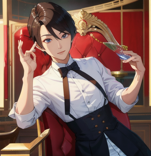 女の子のようにかわいい顔のホスト